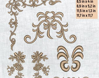 Chic Embroidery Design - Printable Pattern - Creative Crafting