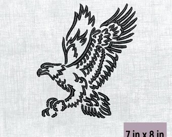 Eagle Stitch Design - Embroidery File