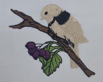 Sparrow Stitching Delight - DIY Embroidery Design Download