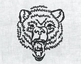 Wild Wolf Pack Embroidery Pattern - Digital Download - Instant Access
