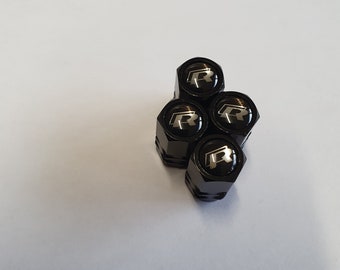 R Line wheel valve caps