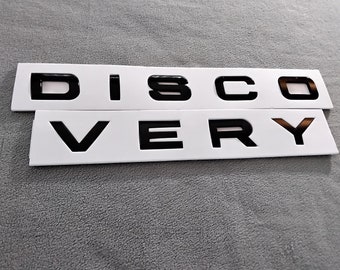 Discovery Sport Letters Gloss Black