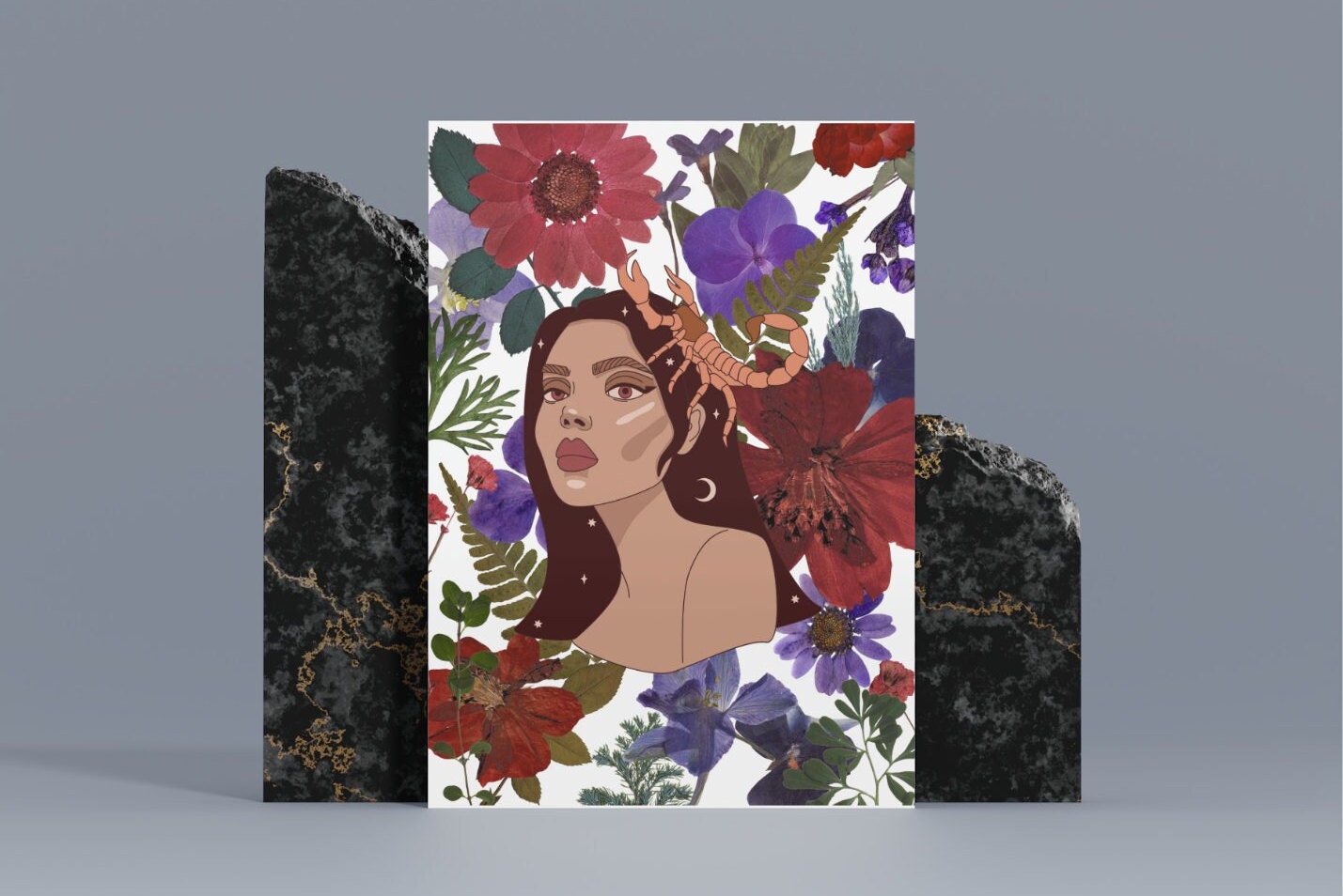 Scorpio DIGITAL DOWNLOAD Zodiac Birthday Card - Etsy