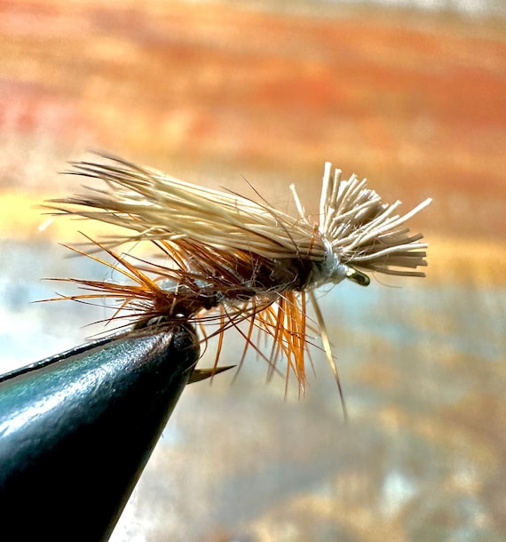 caddis fishing lure E/C When you think fish are grubbing around near the bottom Elk Hair Caddis Fly--Fly Fishing