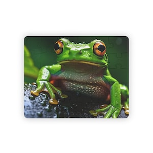 Rainforest Frog Kids&#39; Puzzle, 30-Piece