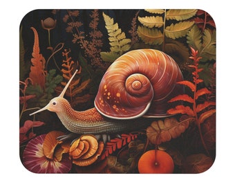 Fall Snail Mouse Pad (Rectangle)