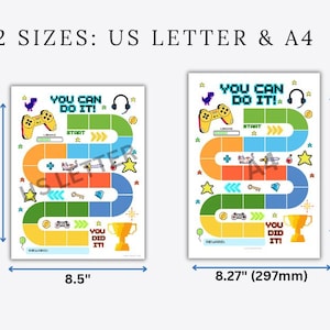 Video Game Reward Chart: Kids Behavior & Chore Tracker (printable) - Etsy