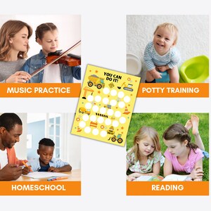 Construction Truck Reward Chart Printable, Potty Training Chart ...