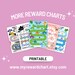 Printable Piano Reward Chart, Music Reward Chart, Piano Practice Chart ...