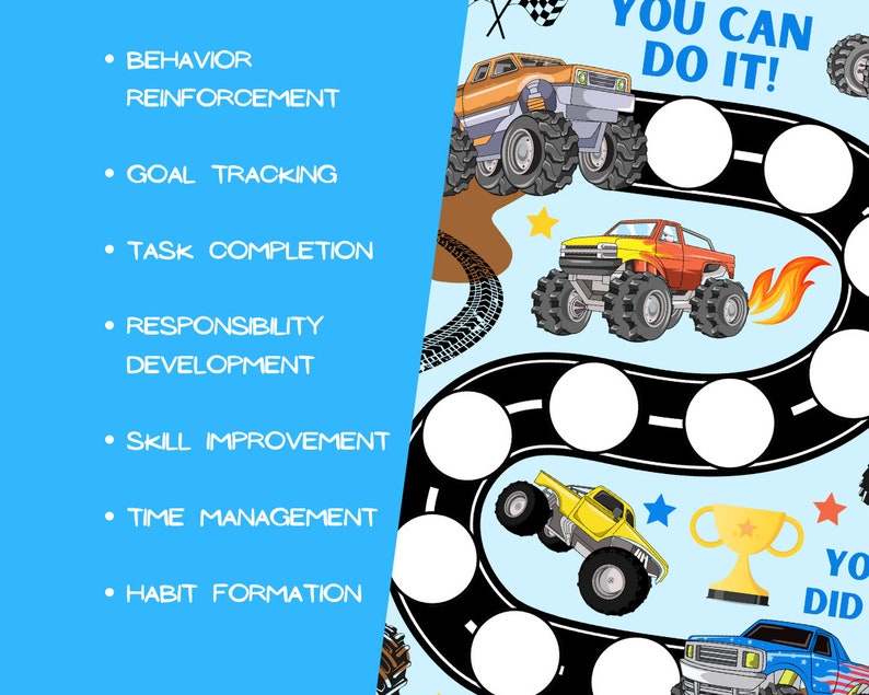 reward chart
sticker chart
potty training chart
toddler reward chart
potty chart
digital download
monster trucks
boys potty chart
boys reward chart
reward chart boys
Kids reward chart
Behavior chart boy
Truck Reward chart, classroom, school, toddler