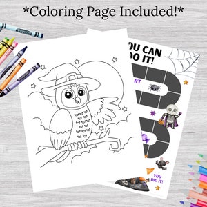 Halloween Reward Chart Kids Printable, Fall Sticker Chart, Habit ...