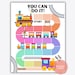 Train Reward Chart, Behavior Charts for the Home, Reward Chart Kids ...