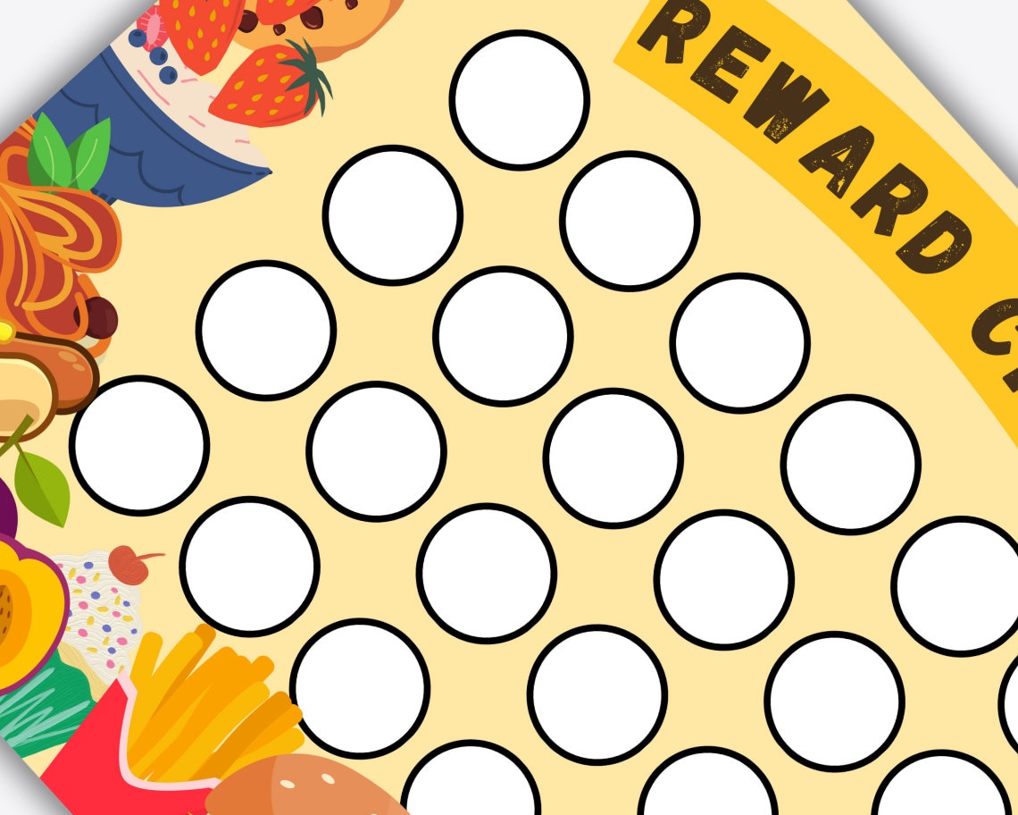 Printable Food Reward Chart For Kids Printable Yummy Food Behavior Chart Fun Printable Potty printable-food-reward-chart-for-kids-printable-yummy-food-behavior-chart-fun-printable-potty