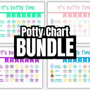 Potty Training Chart Download, Printable, Reward Chart, Toddler, Download, Printable Potty Training Chart for Toddlers, Potty Chart