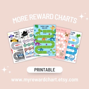 Spring Reward Chart, Kids Reward Chart Printable, Woodland Theme, Potty ...