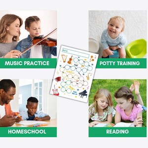 Printable Music Reward Chart, Music Practice, Violin Practice Chart ...