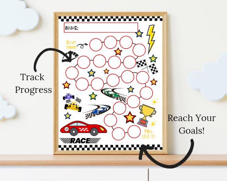 Boys Reward Chart Bundle Printable Kids Behavior Charts Bedtime Routine ...