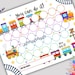 Train Reward Chart, Train Sticker Chart, Reward Chart Kids, Behavior ...