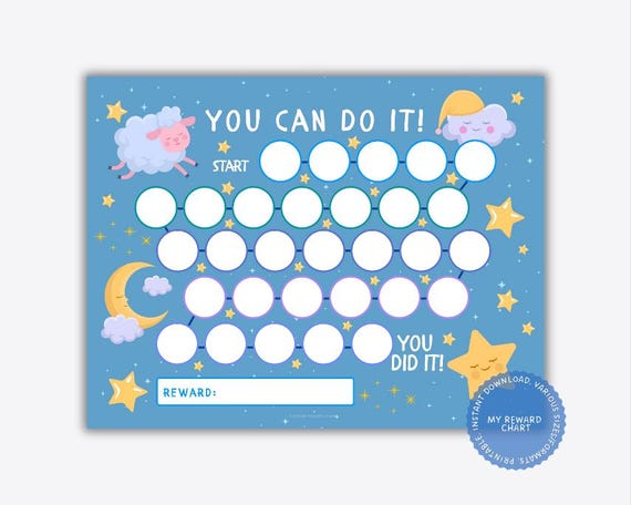 Tableau De Récompenses TUKNN Pour Enfants - 12 Tableaux + 480 Autocollants Étoiles - Motivation Comportement