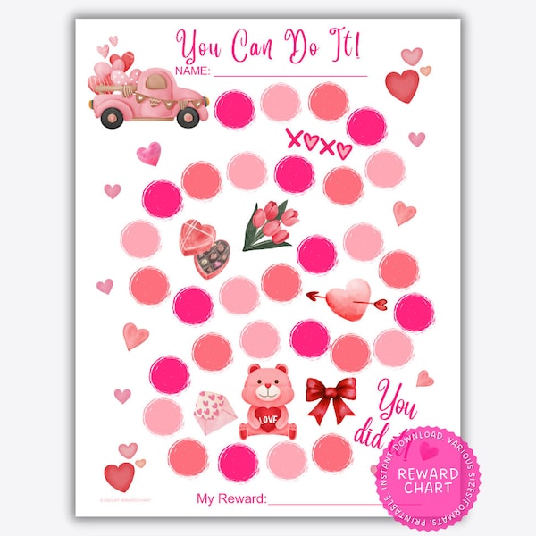 Kids Adhd Reward Chart Etsy