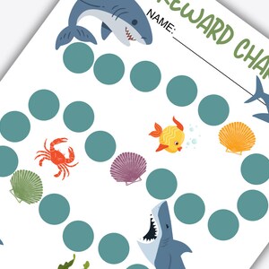 Shark Reward Charts, Home Classroom, Good Behavior Incentive, Potty ...
