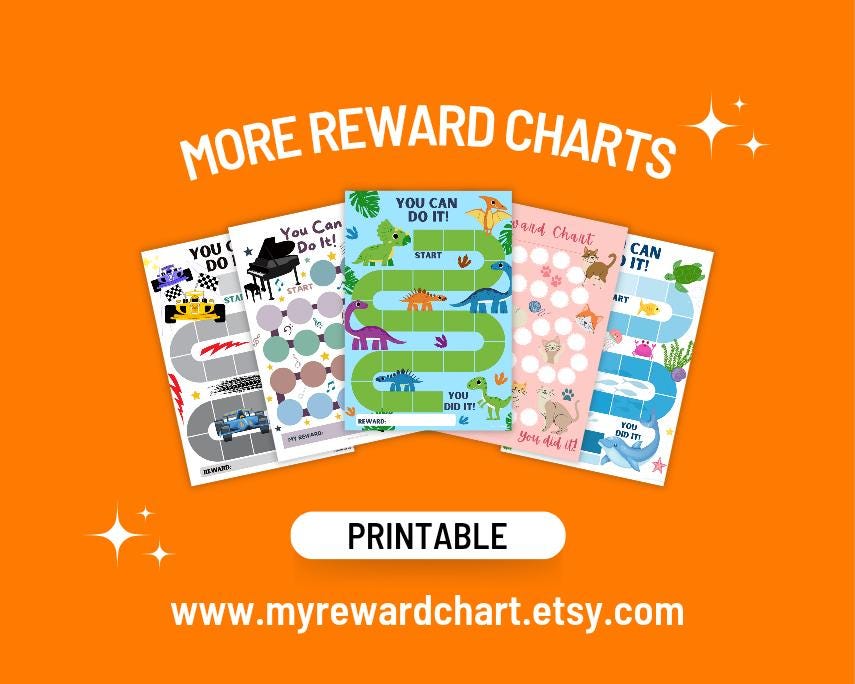 Pizza Reward Chart Printable Pizza Reward Chart: Kids Behavior & Potty Training (PDF) - Etsy