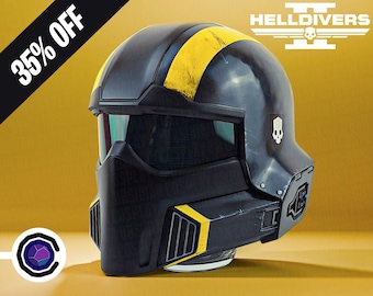 Helldivers 2 B-01 Tactische Helm Cosplay 3D Print - 3D Geprinte Helm/Replica - Helldivers - Rekwisieten - Cosplay - Helm - DIY - B-01 Helm