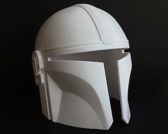 Casco de cosplay mandaloriano impreso en 3D - Réplica/casco impreso en 3D - Star Wars - Accesorios - Cosplay - Din Djarin