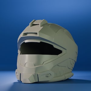 Halo Recon Helmet 3D Print - 3D Printed Helmet/Replica - Halo - Props - Cosplay - Spartan Helmet - Helmet - DIY - Halo Helmet - Halo