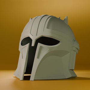 The Armorer Mandalorian Helmet 3D Print - 3D Printed Helmet/Replica - Star Wars - Props - Cosplay - Mandalorian - Mando - Armorer - DIY