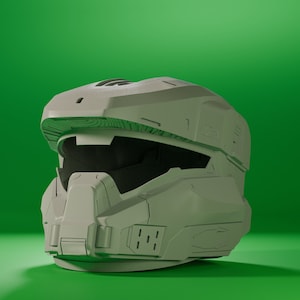 Halo Cavallino Helmet 3D Print - 3D Printed Helmet/Replica - Halo - Props - Cosplay - Spartan Helmet - Helmet - DIY - Halo Helmet - Halo