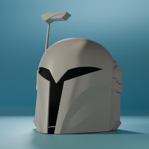 Bo Katan Mandalorian Helmet 3D Print - 3D Printed Helmet/Replica - Star Wars - Props - Cosplay - Mandalorian - Clone Wars - Bo Katan - DIY