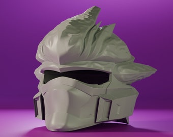 Halo Hayabusa Helmet 3D Print - 3D Printed Helmet/Replica - Halo - Props - Cosplay - Spartan Helmet - Helmet - DIY - Halo Helmet - Halo