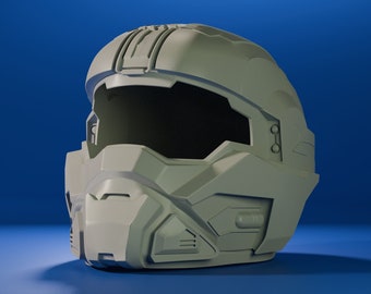 Halo Reach Carter Helmet 3D Print - 3D Printed Helmet/Replica - Halo - Props - Cosplay - Spartan Helmet - DIY - Halo Helmet - Halo