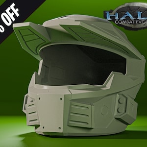 Halo CE: MK V Helmet Cosplay 3D Print - 3D Printed Helmet/Replica - Halo - Props - Cosplay - Helmet - DIY - Master Chief Helmet