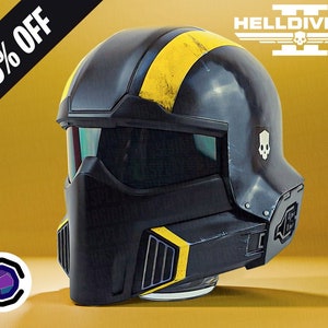 Helldivers 2 B-01 Tactical Helmet Cosplay 3D Print - 3D Printed Helmet/Replica - Helldivers - Props - Cosplay - Helmet - DIY - B-01 Helmet