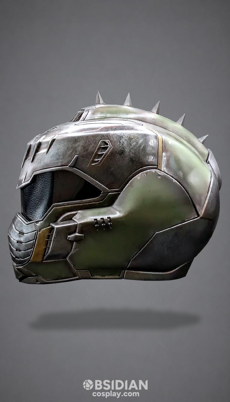 Doom The Dark Ages スレイヤーヘルメット - 3Dプリントヘルメット