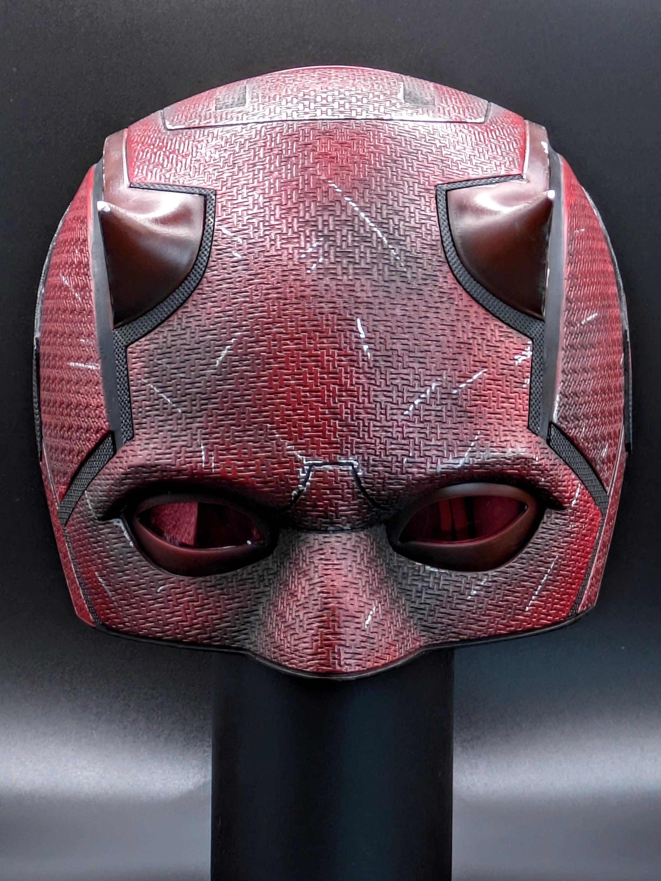 デアデビル　ボーンアゲイン　カウル　ヘルメット　マスク　レプリカ デアデビル ボーンアゲイン ヘルメット - 3Dプリントヘルメット