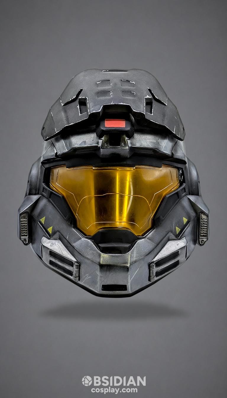 halo grey smith helmet Noble 6 (MK V [B]) Helmet Cosplay 3D Print - 3D Printed Helmet/replica -  Halo - Props - Cosplay - Helmet - DIY - Halo Reach Helmet