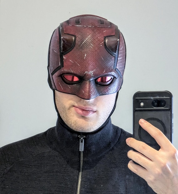 デアデビル　ボーンアゲイン　カウル　ヘルメット　マスク　レプリカ デアデビル ボーンアゲイン ヘルメット - 3Dプリントヘルメット