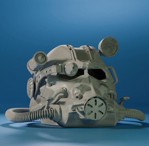 Fallout TVシリーズ T-60ヘルメット コスプレ3Dプリント - 3Dプリント