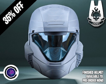 Halo 3 ODST Helmet - 3D Printed Helmet/Replica - Halo - Props - Cosplay - Spartan Helmet - ODST Helmet - DIY - Halo Helmet - Rookie