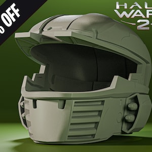 Halo Wars MK IV Helm Cosplay 3D Druck - 3D gedruckter Helm/Replik - Halo - Requisiten - Cosplay - Helm - DIY - Jerome-092 Helm - Halo Wars