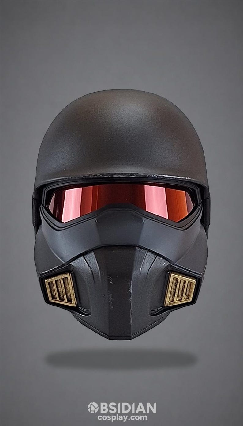 Helldivers 2 Light Gunner Helmet Cosplay 3D Print - 3D Printed Helmet/Replica - Helldivers - Props - Cosplay - Helmet - DIY - B-01 Helmet image 1