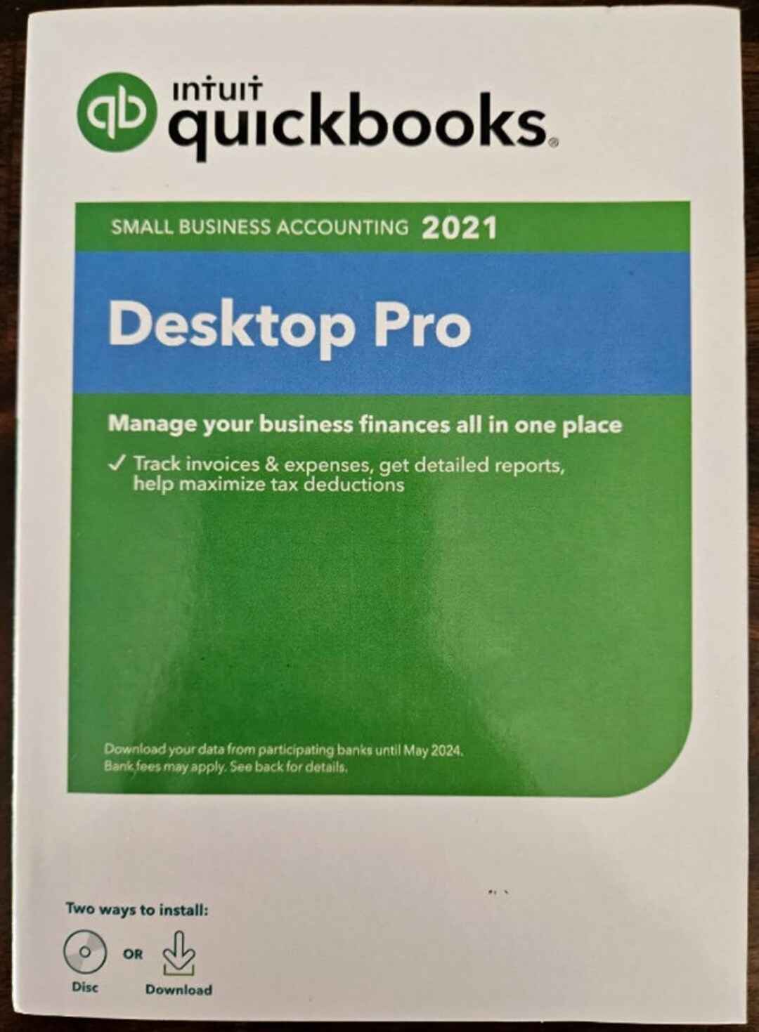 Quickbooks Desktop Pro 2021 1 USER Lifetime Version USA Etsy
