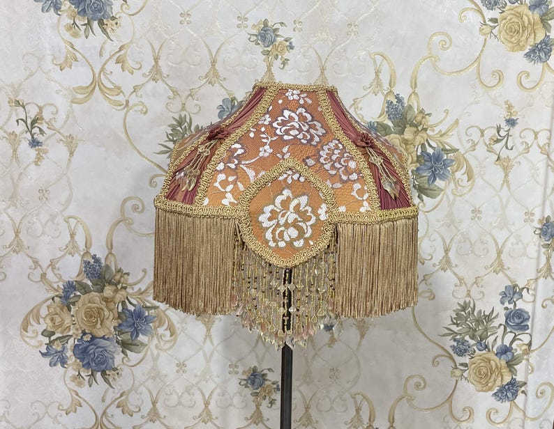 Fabric Victorian Lamp Shades