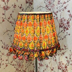 Lampshade red multi print lampshade table lampshade victorian lampshade floor lampshade luxury lampshade vintage lampshade pendant lampshade