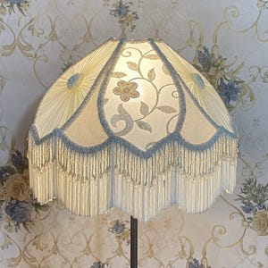 Lampenschirm viktorianischer Lampenschirm Tischlampenschirm viktorianischer Lampenschirm/Samtlampenschirm/Vintage Lampenschirm/Pendellampenschirm
