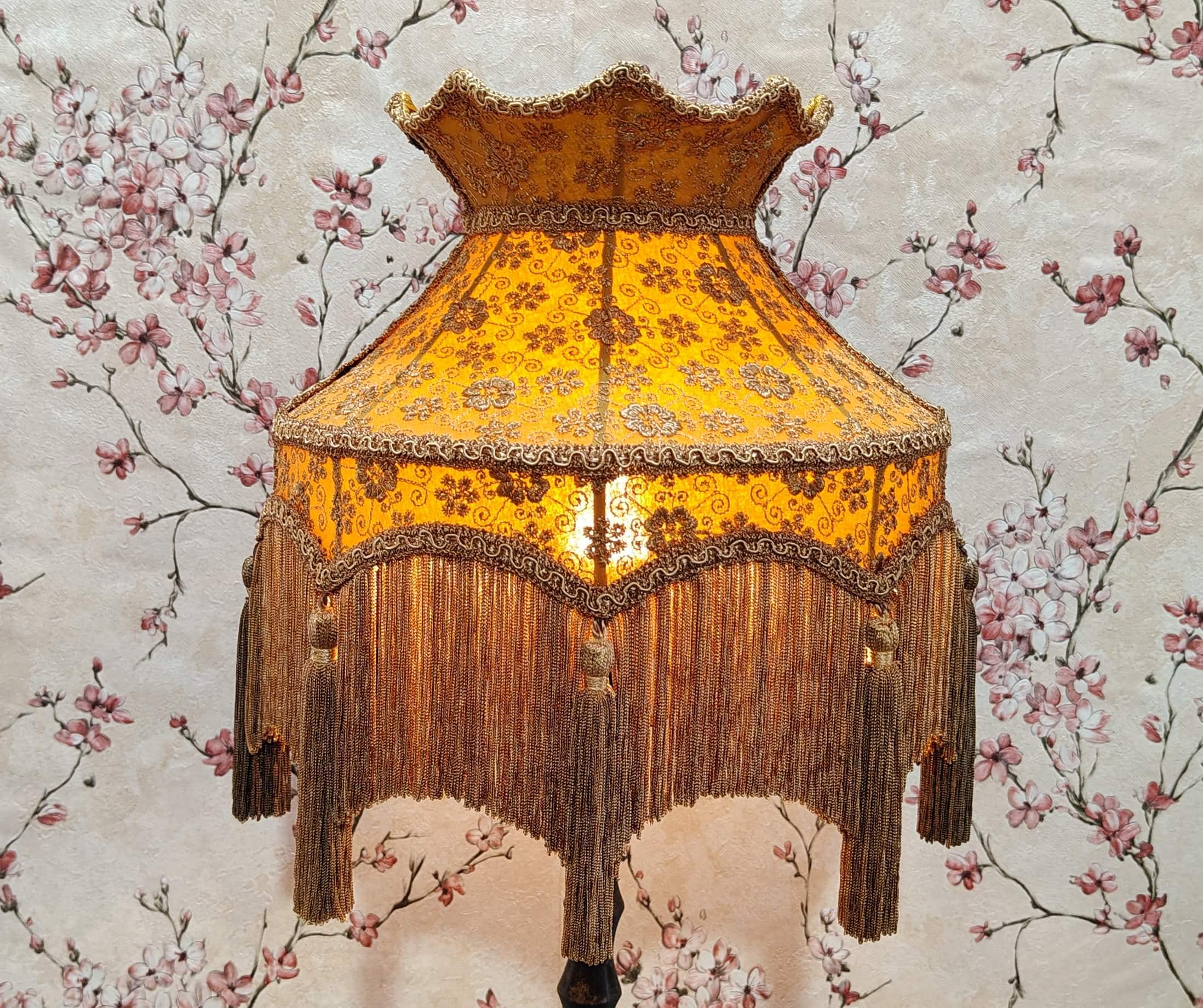 シェードが素敵なランプ 木製 ランプシェード FACTORY ウォルナット 糸島市 / DOUBLE