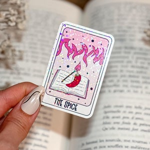 Smut Kindle Sticker Tarot Spicy Kobo Decor E-Reader Holographic Sticker Bookish Laptop Vinyl Sticker Kindle Accessories Gift for Book Lover